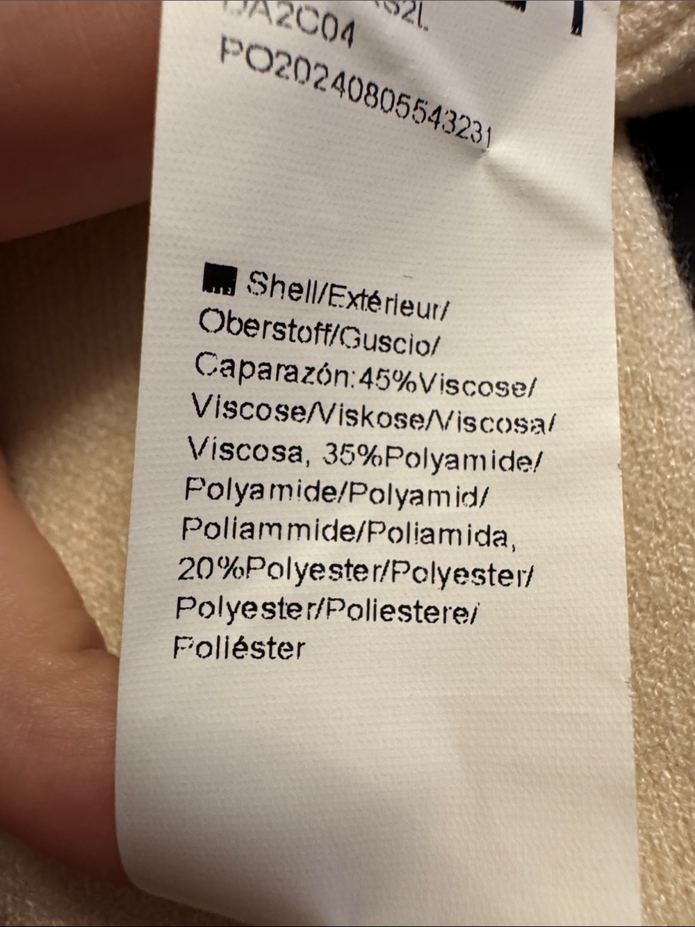 Apricot Open-Front Longline Cardigan Sweater - Picture 5 of 5